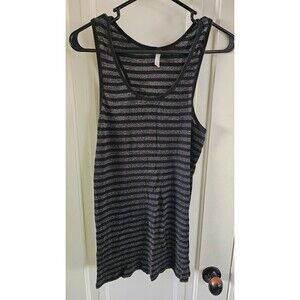 Old Navy sparkle stripe racerback tanks top Womens XL